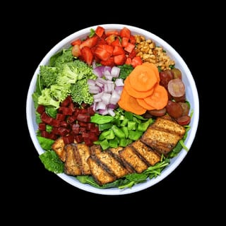 Grilled Tofu Salad